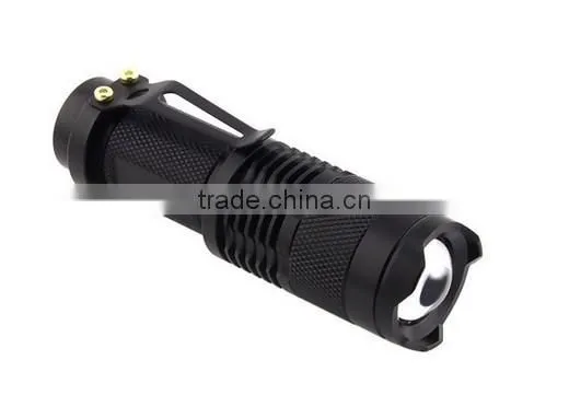 Aluminum Adjustable LED Flashlight Mini Torch 3 Light Mode C0044 photo-2