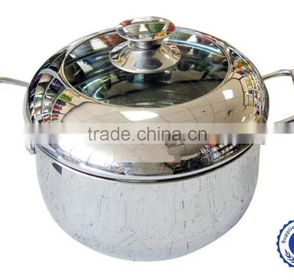 12pcs High Quality With Combined Lid Stainless Steel Cookware Pots Set photo-4