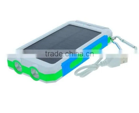 Solar Phone Charger 10000Mah With Aluminum Material photo-2
