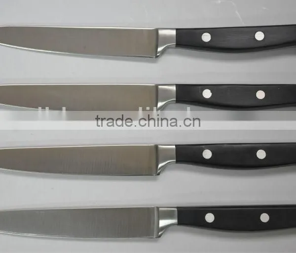 Stainless Steel Utility Knife With Forge Handle