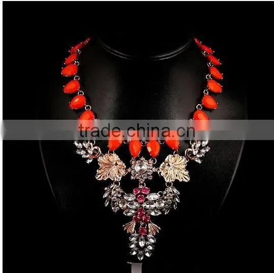 Trendy Design Latest Design Ladies Rihnstone Necklace
