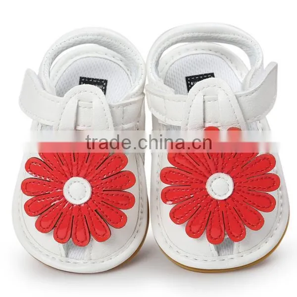 Sunflower Baby Summer Sandals, Baby Leather Sandals photo-3