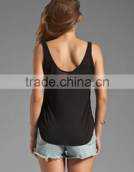 Binded Ladies Tank Top Wholesale photo-2