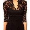 Lace Floral Dress C7020 photo-3