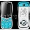 Multilanguage Customized Cell Phones, Blue / Red C505, T-Flash Card, FM, MP3/4, Camera