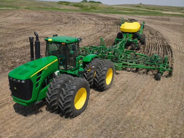 60HP 75 Hp WHEELED Large Farm Tractors Large Capacity Four Wheel