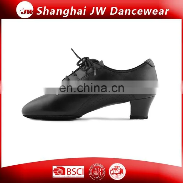 Black Ballroom Shoes Dance Shoes photo-2