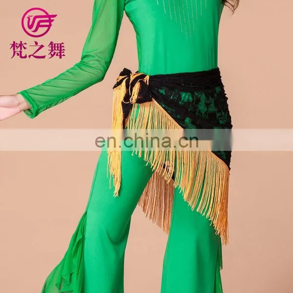 Cheap Tassel Belly Dance Lace Hip Scarf for Women Y-2050# photo-2
