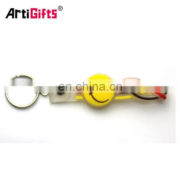 Custom Made Personalized Cheap Novetly Rubber Soft Pvc Tiger Keychain photo-3