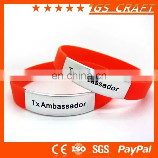 Rubber Wristband, Promotional Recycled Silicone Wristband photo-4
