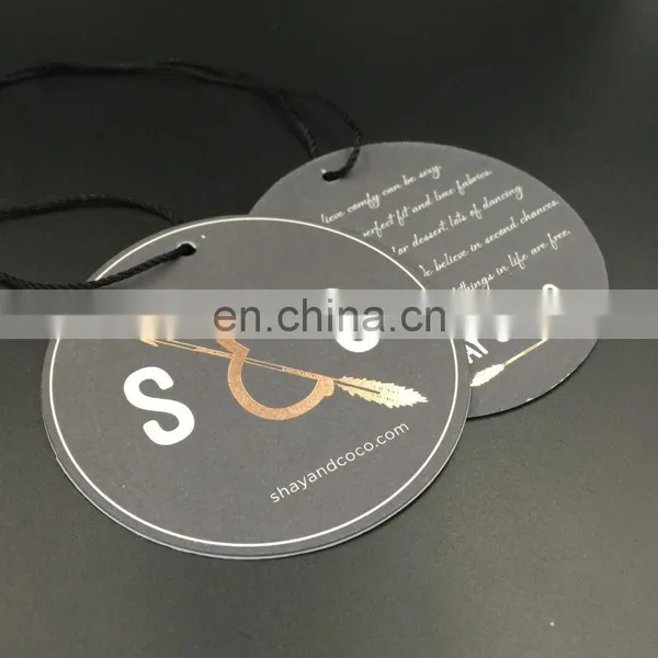 Packaging Crownwin Recycled Jeans Paper Hang Tag With Logo Hang Tags photo-2