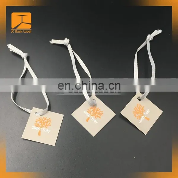 Hot Sale Custom Different Shape Paper Cardboard Hang Tag Die Cut Swing Tag photo-6