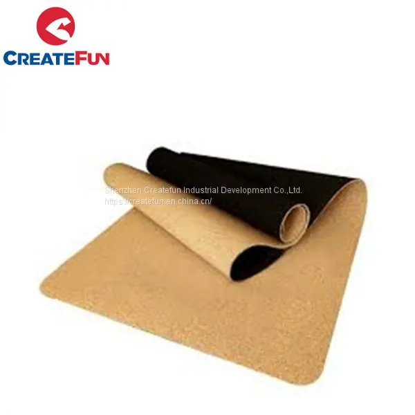 CreateFun Eco Friendly Rectangle Travel Yoga Mat With Strap photo-3