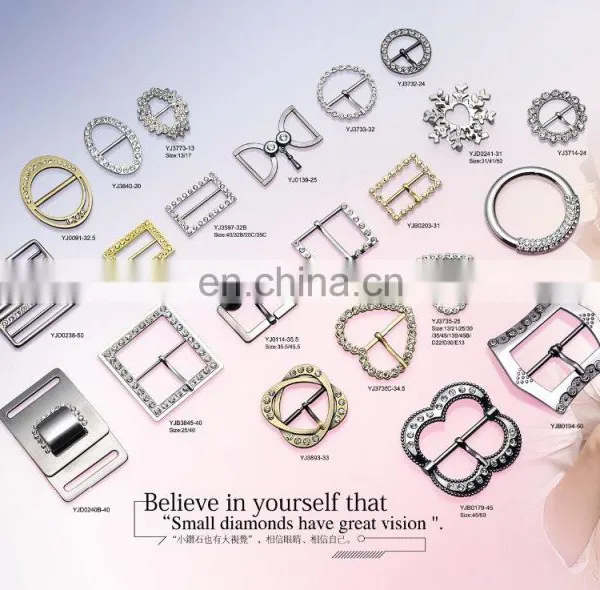 Different Design in Kinds of Colors for Metal Tag Buckles Shoes photo-3
