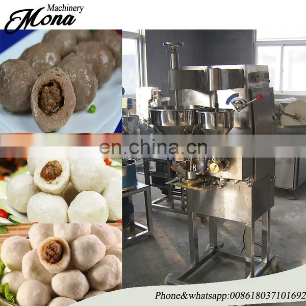 Professional Double Speed Automatic Good Quality Meatball Machine photo-3