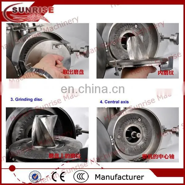 Mini Grain Soybean Peanut Sesame Grinding Mill Wheat Rice Grinding Mill photo-6