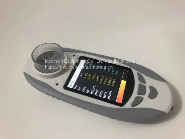SpirOx Plus Spirometer FROM MEDITECH Large Color Screen