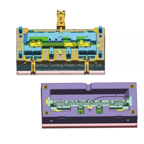 Car Radiator Tanks Mould Auto Radiator Plastic Tank Mold Injection Mould photo-2