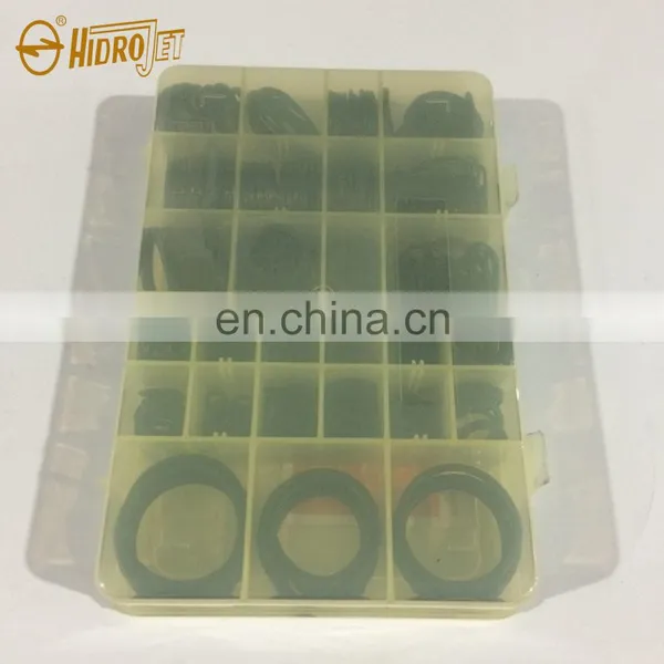 High Quality 90 SHORE 396PCS O-RING Kit Fit For Excavator O Ring Box Seal Kit Repair Gasket photo-3
