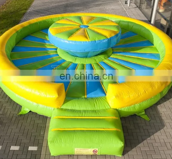 Interactive Inflatable GladiatorJoust Arena Get Him Off Jousting Game Playground For Sale photo-2