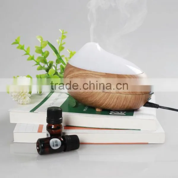 GX Diffuser GX-05K Newest Arrival 7 Color Changed Ultrasonic Humidifier Type Wooden Aroma Diffuser photo-2