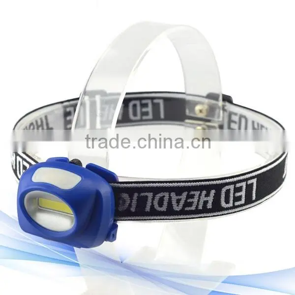 2016 New 3W COB High Brightness Plastic Led Head Light photo-3