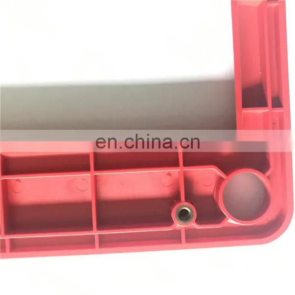 High Precision Quality Red Painting Surface Treatment Pressing Plastic Injection Mold Insert Molding Housing Part Moulding Maker photo-2
