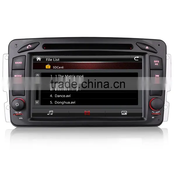 Erisin ES7063B 7" Car Radio DVD CD GPS Player for Mercedes A-Class W168 photo-5