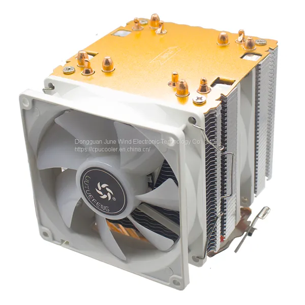LIUYUEFENG X600 CPU Cooler 6 Heat Pipes With RGB Fan 3pin 90mm CPU Fan for Computer LGA775/115x/1366 AM2/AM3/AM4 photo-4