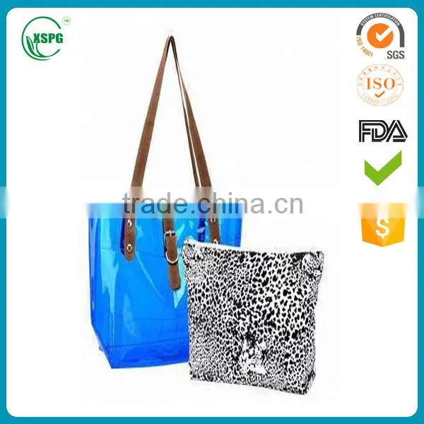 PVC Plastic Carry Totes With Handles photo-3