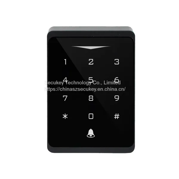 Secukey Внешний водонепроницаемый сенсорный клавиатурный блок ABS с кнопочным звонком