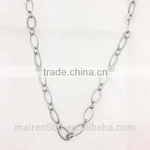 Fashion Necklaces 2014 Stainless Steel Silver Snake Chain Necklace photo-2
