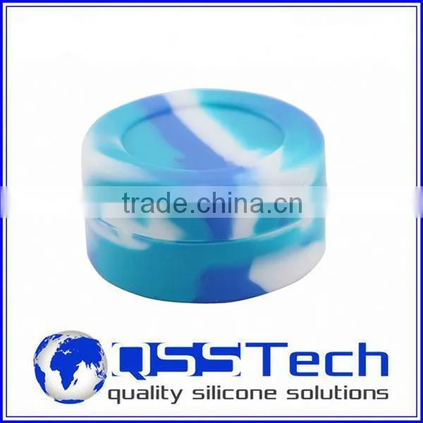 High Quality 7ml Customized Small Plastic Container for Takeaway/ Oil Dab Wax Container/ Silicone Wax and Oil Container