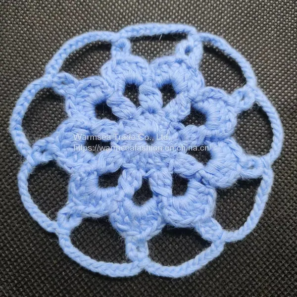 Handcraft Garment Accessories Handmade Cotton Appliques photo-5