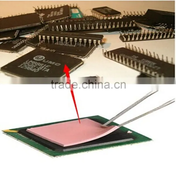 Convenient Installation High Thermally Conductivity Silicone Pad For Heat Sink And Chipest photo-4