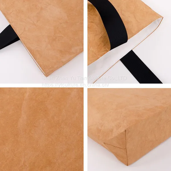 Tyvek Paper Bag Blank Spot Wholesale Portable Environment-friendly Waterproof Tear Resistant DuPont Paper Bag photo-5