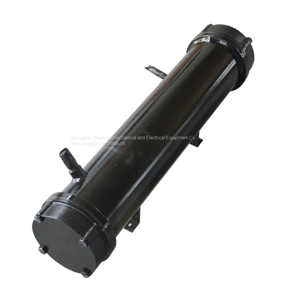 SCAIR Shell and Tube Evaporator, Chiller, Water Cannon, Radiator, Shell and Tube Condenser, 60HP Dual Circuit Evaporator photo-3