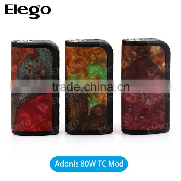Collection Value! Rare Stabilized Wood Arctic Dolphin Adonis 80W TC Mod photo-3