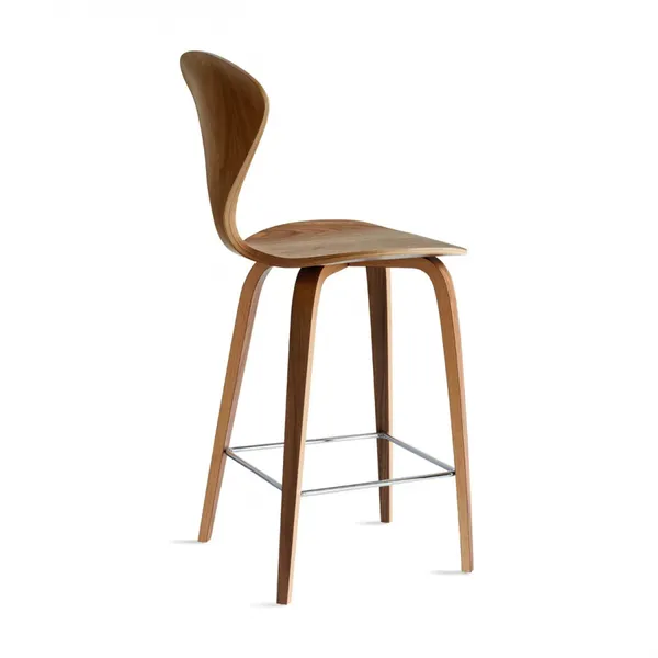 Bar Stool Wood Norman Counter Stool New Chairs With Solid Wood photo-2
