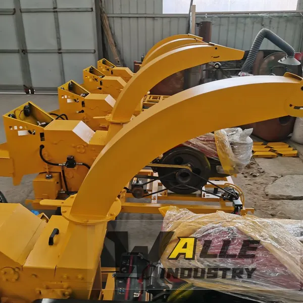 Industrial Wooden Pallet/Wood Root Branch Log Tree Trunk Crusher Chipper Shredder photo-5