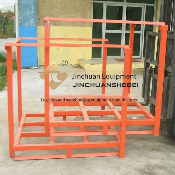 Jinchuan Non-standard Steel Stack Racks, Flexibly Movable, Suitable for Multi-scenario Turnover, Foldable When Unloaded to Save Space photo-3