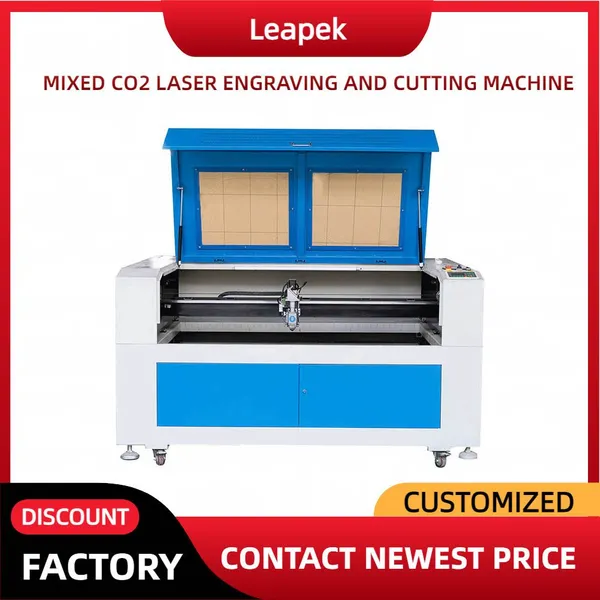 3mm Metal and Nonmetal Cnc 1325 Fiber Laser Cutting Machine Co2 Fiber Laser 500W 750W 1000W Mixed Laser Cutter