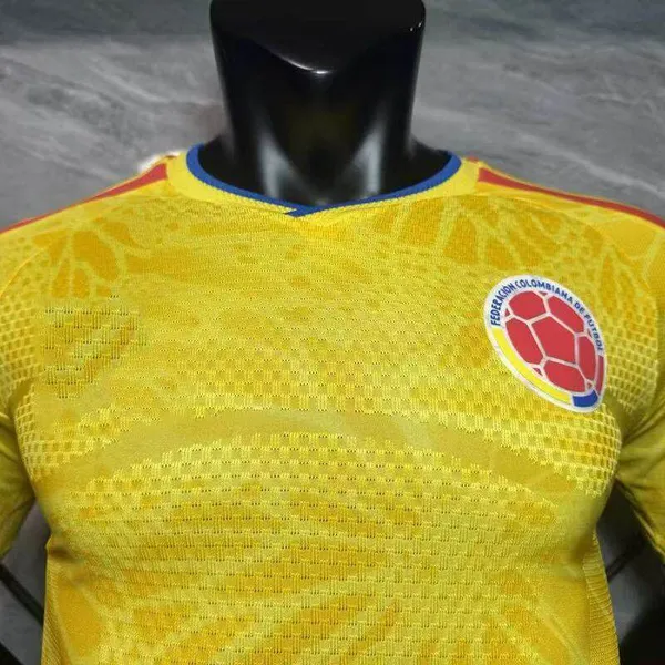 Colombia Soccer Jersey Colombia Football Jersey 2526 New Player Version Short-Sleeve Soccer Jersey photo-3
