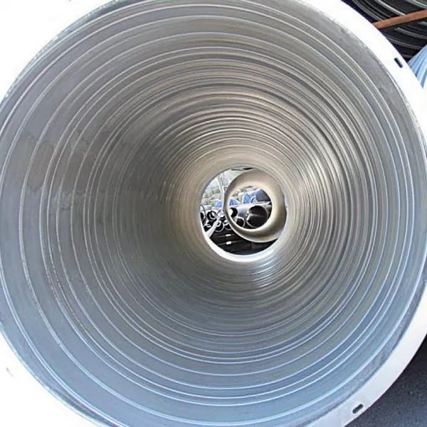 Galvanized Helical Corrugated Steel Culvert Pipe photo-3