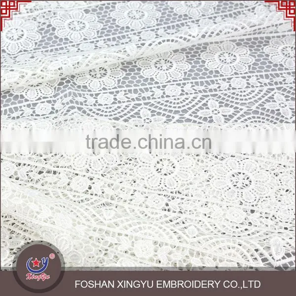 Hot Sale Promotional Cheap Cutwork Lace Embroidery Designs African Net Lace Fabric Netting Stretch Mesh photo-3
