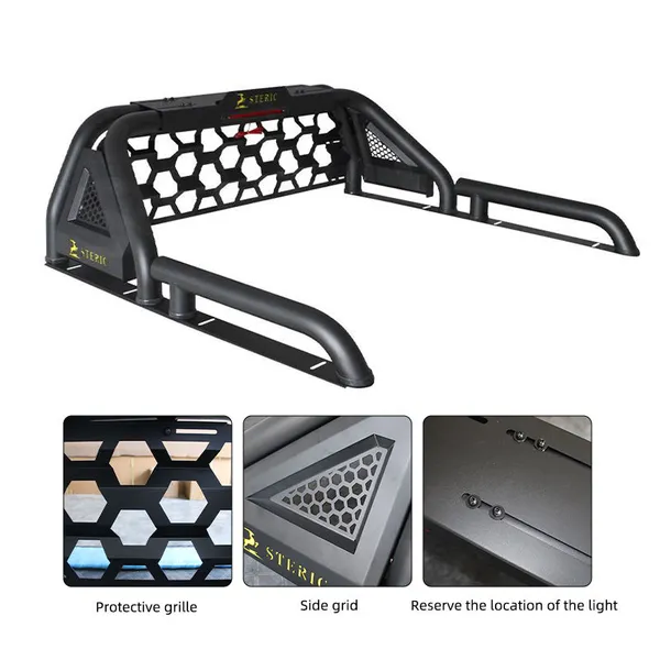 2024 Ford Ranger Wildtrak Sport Roll Bar 4x4 Exterior Protection Accessories Rear Cargo Carrier Bracket Car Roof Racks