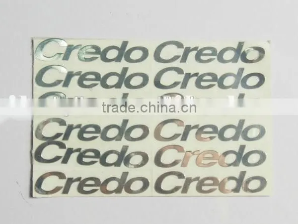 Copper Electroforming Label Tag Electroforming Sticker photo-6