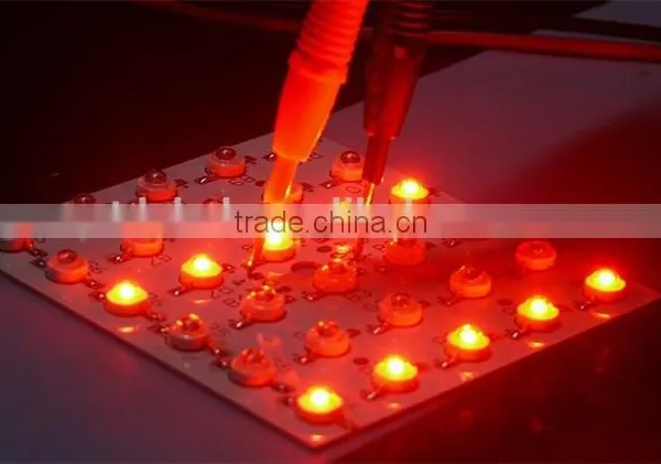 625nm - 630nm Red 28W PCB With1W / 3W LED Soldering photo-2