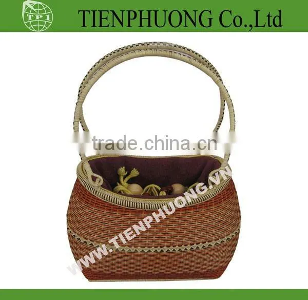 Bamboo Craft, Bamboo Basket Bag