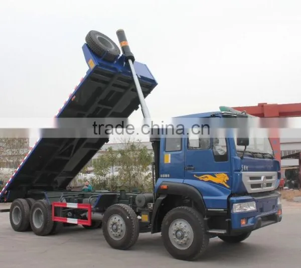 Sinotruk Howo Flat Bed Dump Truck 8*4 Made in China With Free Part